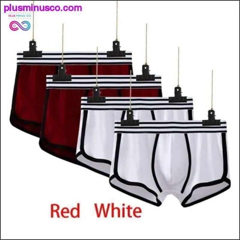 4 pcs/lot Men Underwear boxer cotton Cuecas Boxers Mens