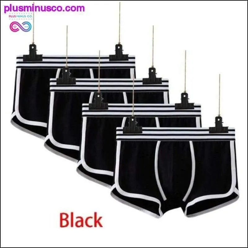 4 pcs/lot Men Underwear boxer cotton Cuecas Boxers Mens