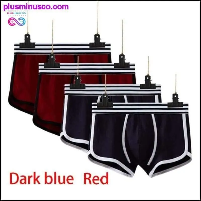 4 pcs/lot Men Underwear boxer cotton Cuecas Boxers Mens