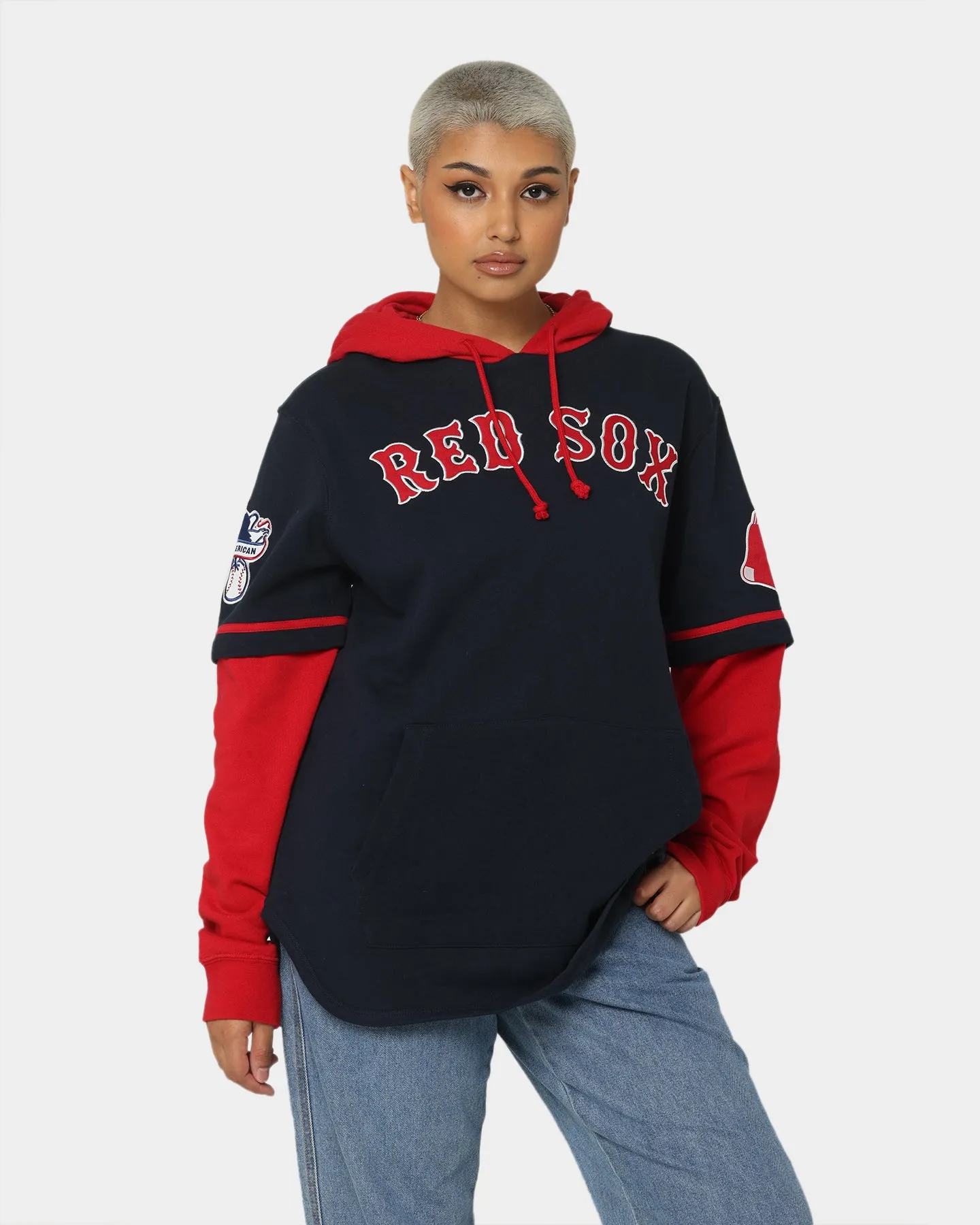 47 Brand Boston Red Sox Shortstop Hoodie Fall Navy