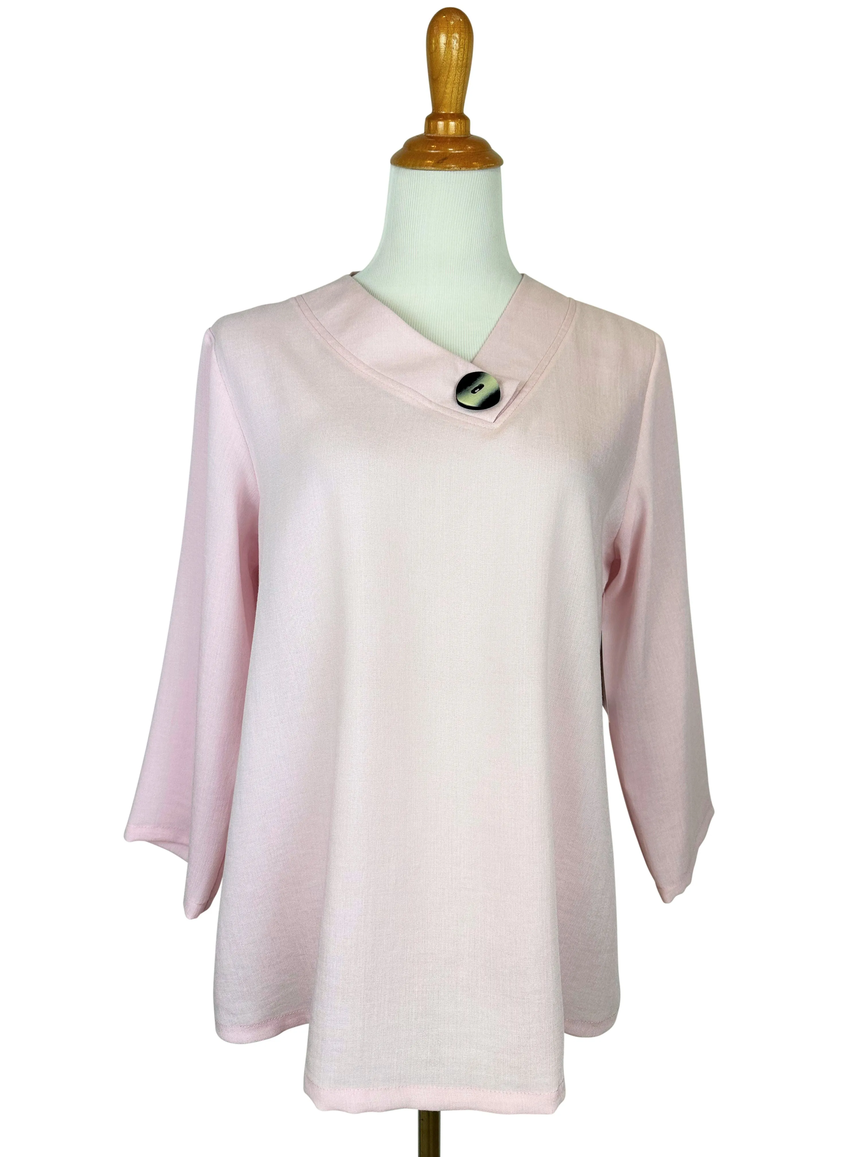 AA368 - Georgia Linen Pullover Top