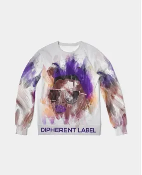 Abstract Woman Crewneck Pullover