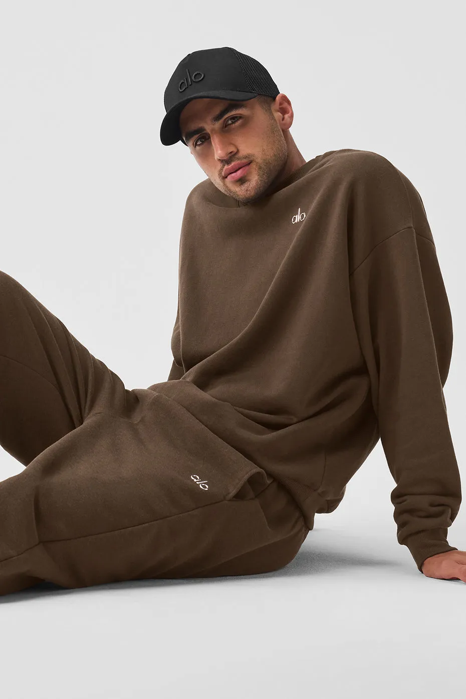 Accolade Crew Neck Pullover - Espresso