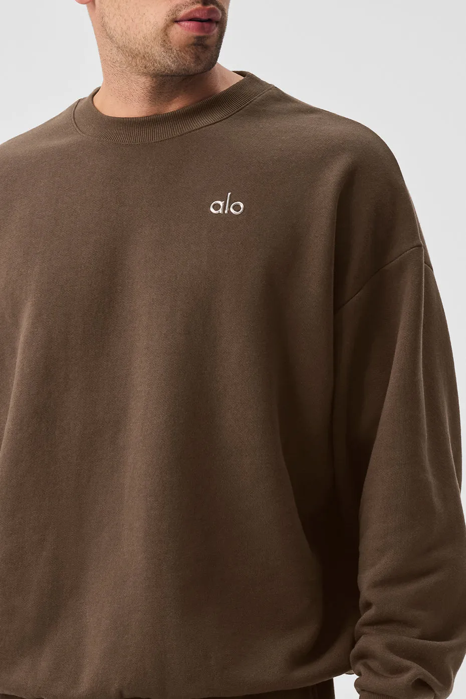 Accolade Crew Neck Pullover - Espresso