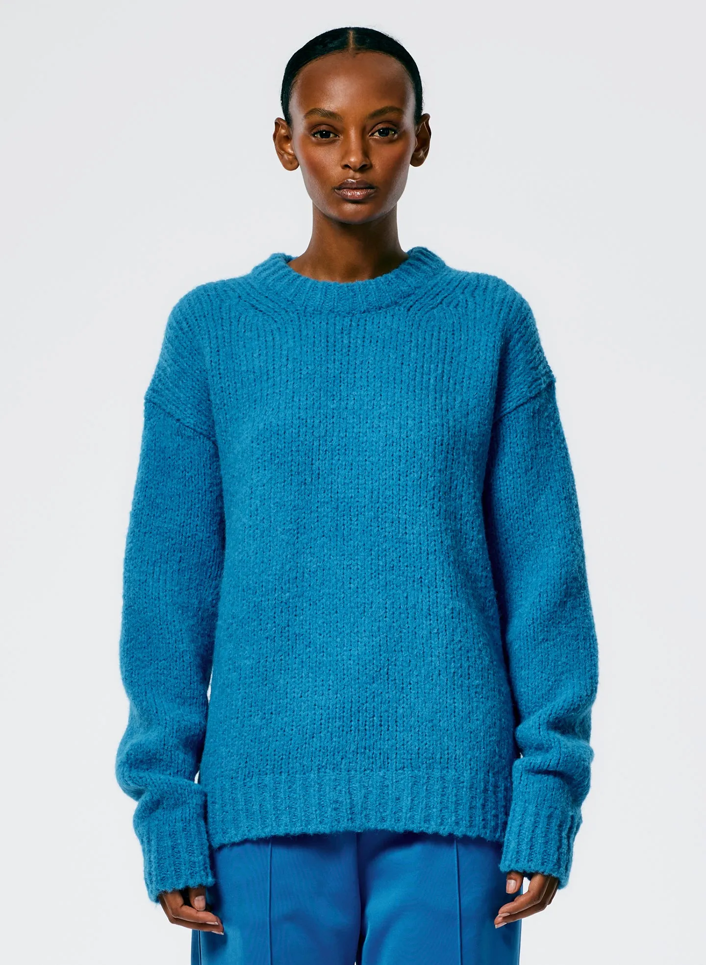 Airy Alpaca Crewneck Pullover