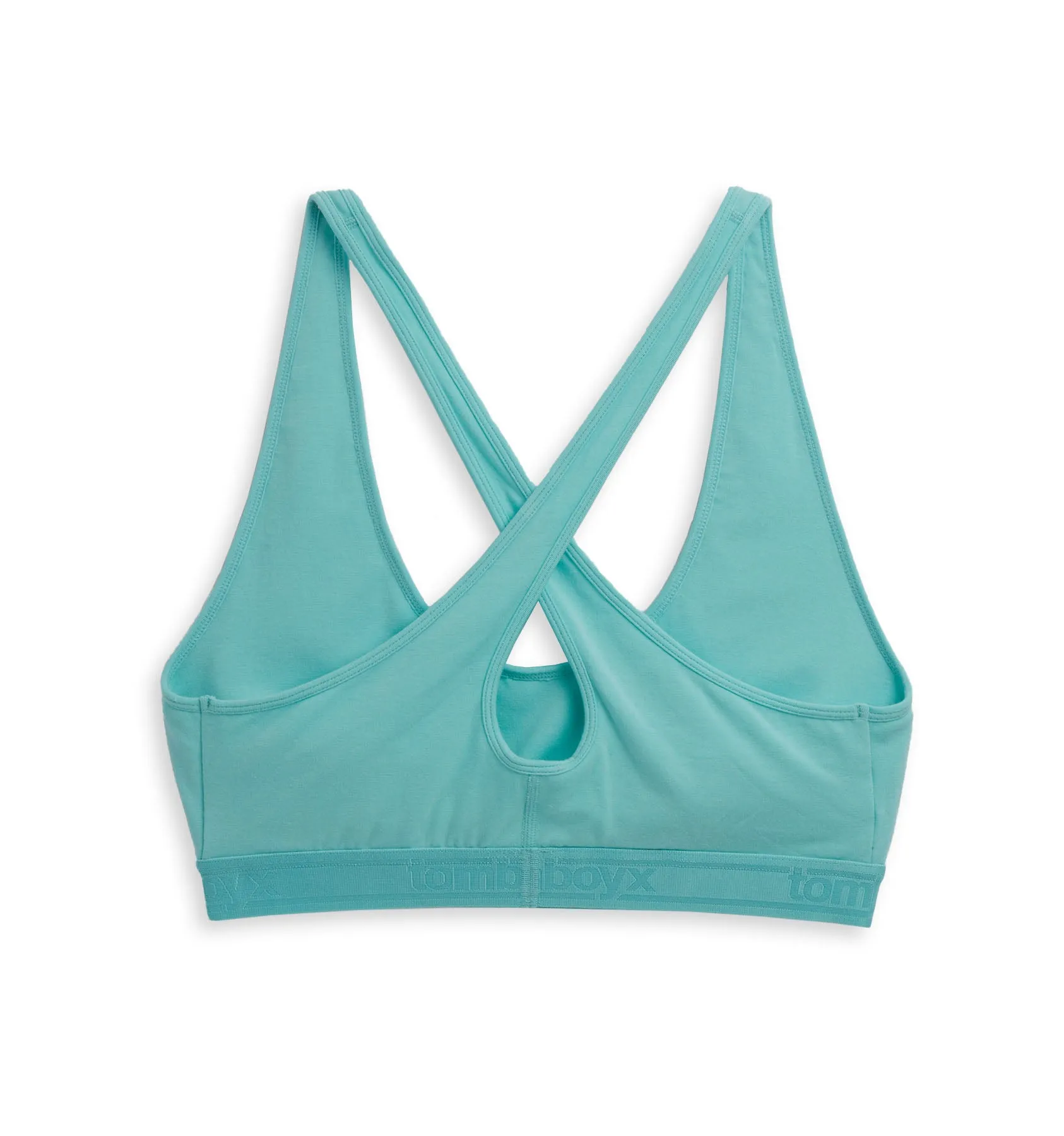 All Day Bralette LC - Tencel Modal Aruba Blue