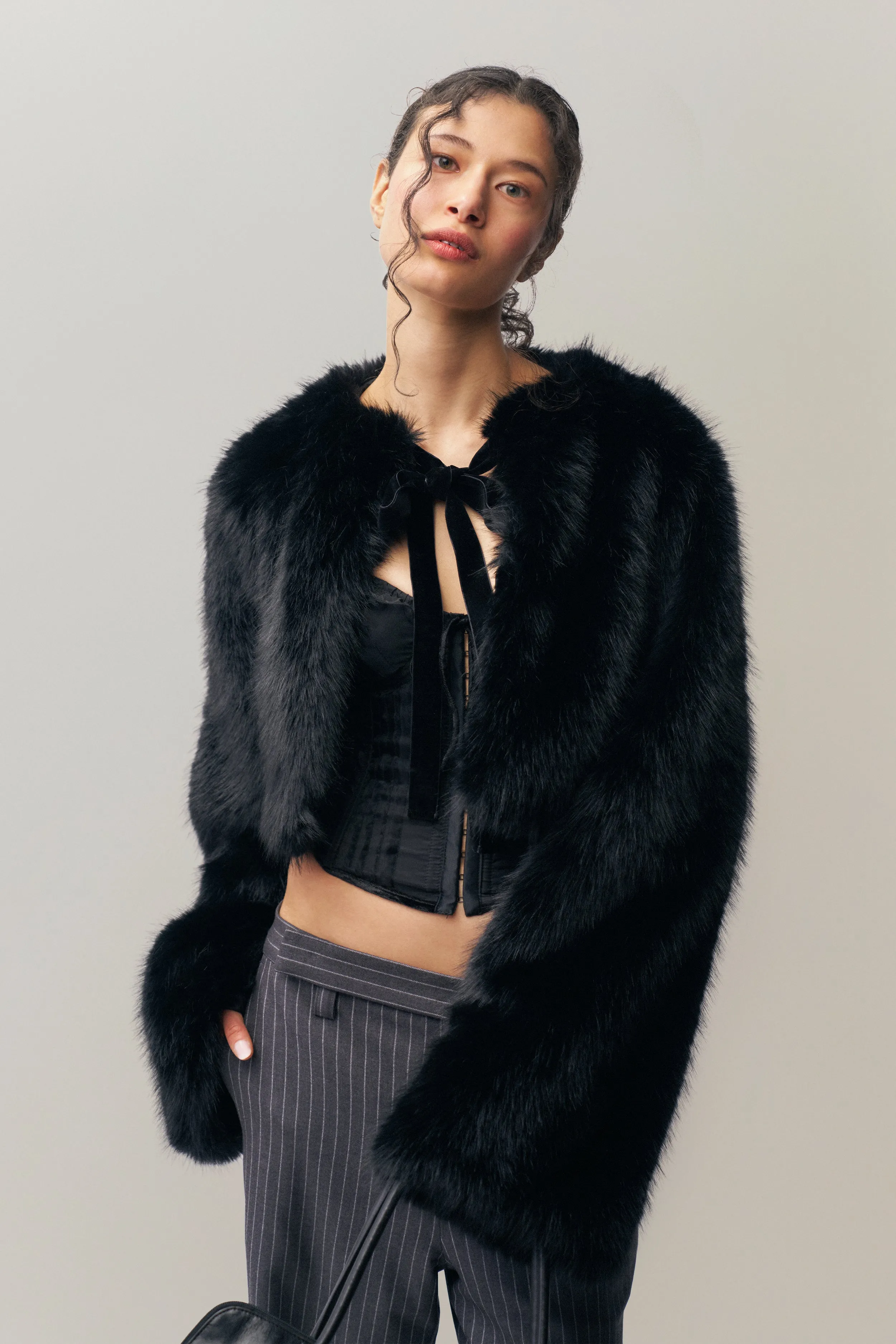 Alyana Faux Fur Jacket