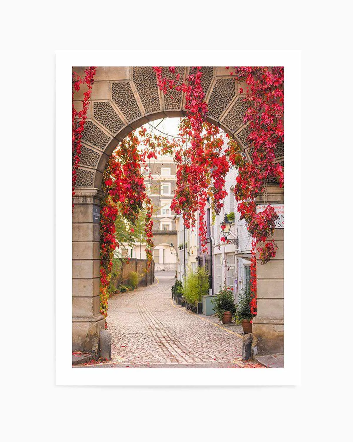 Autumn Archway, London Art Print