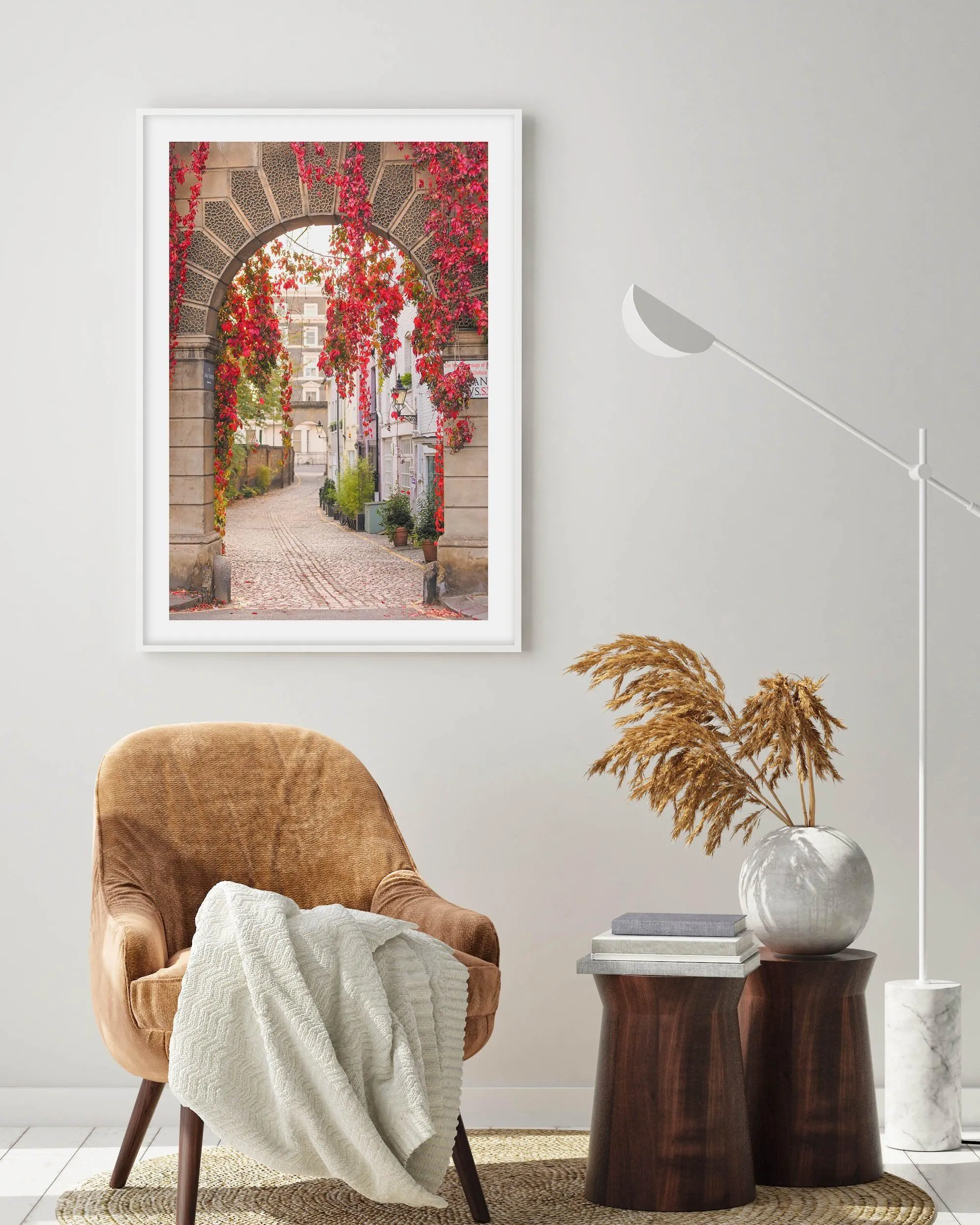 Autumn Archway, London Art Print