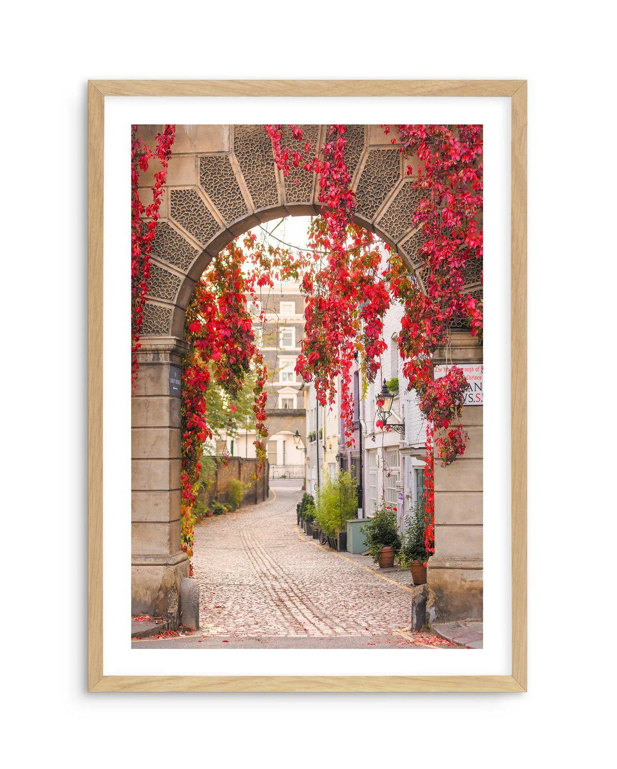 Autumn Archway, London Art Print