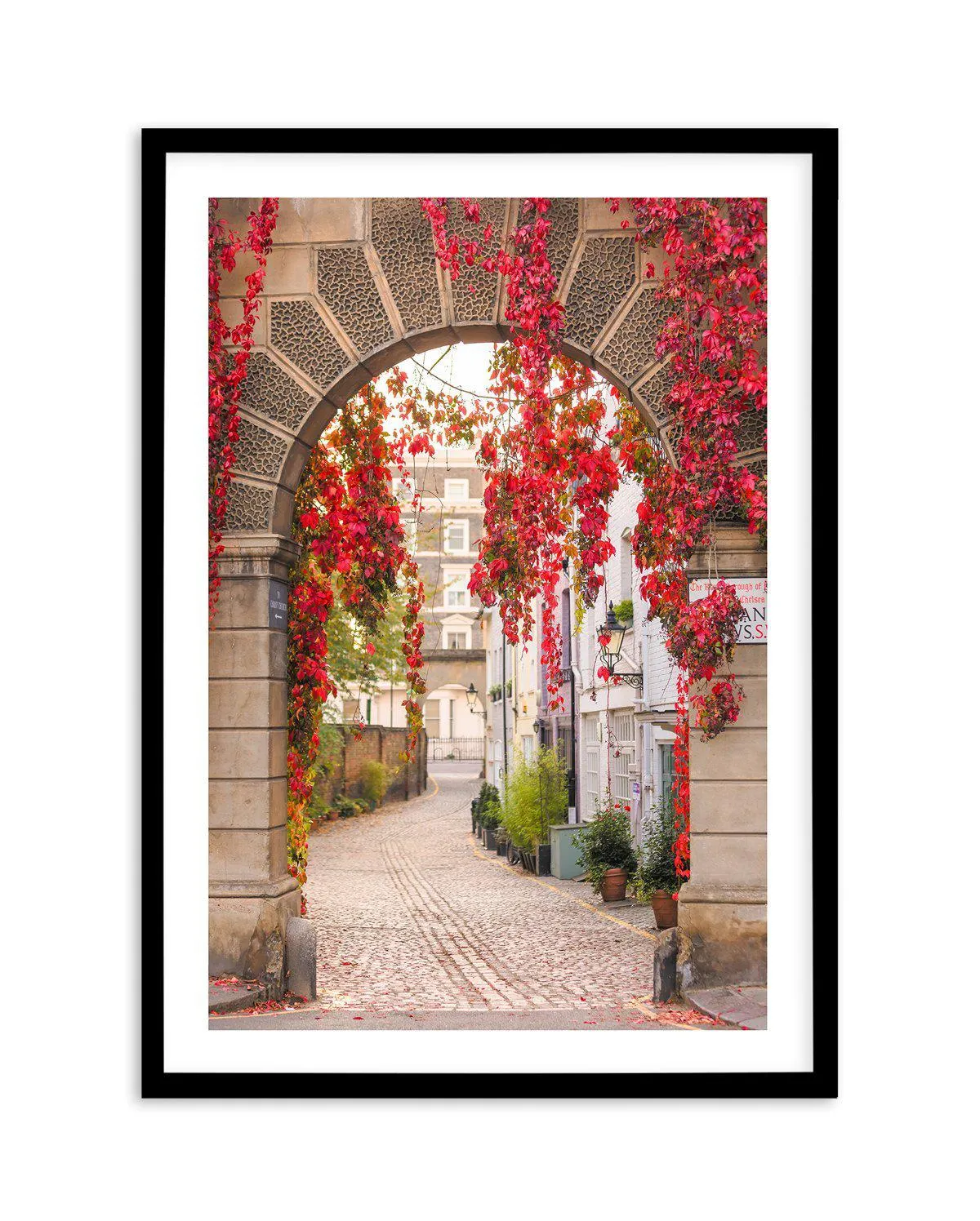 Autumn Archway, London Art Print