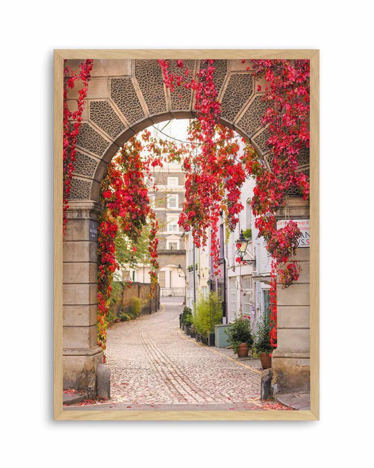 Autumn Archway, London Art Print