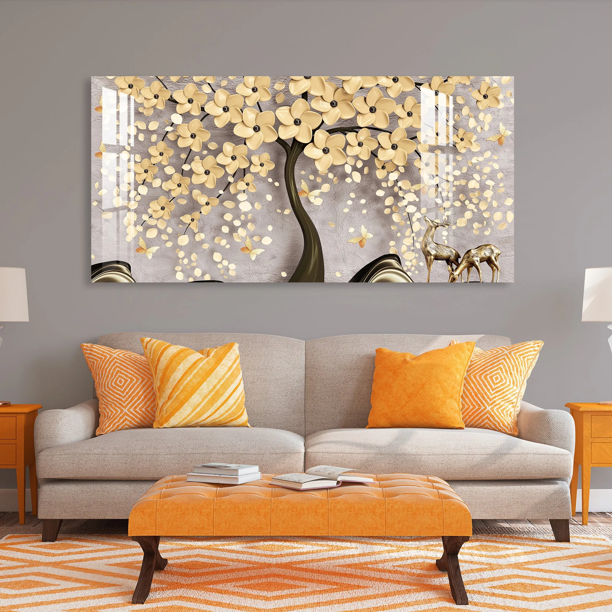 Autumn Days Acrylic Wall Art