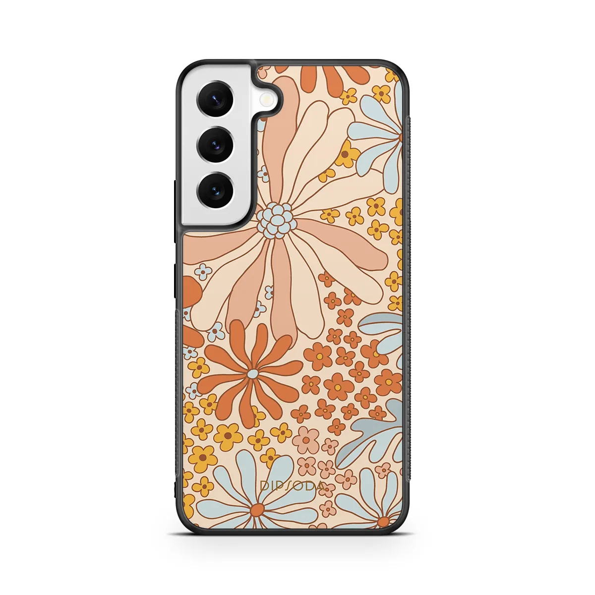 Autumn Florals Rubber Phone Case