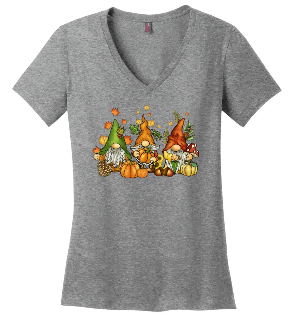 Autumn Gnomies V-necks