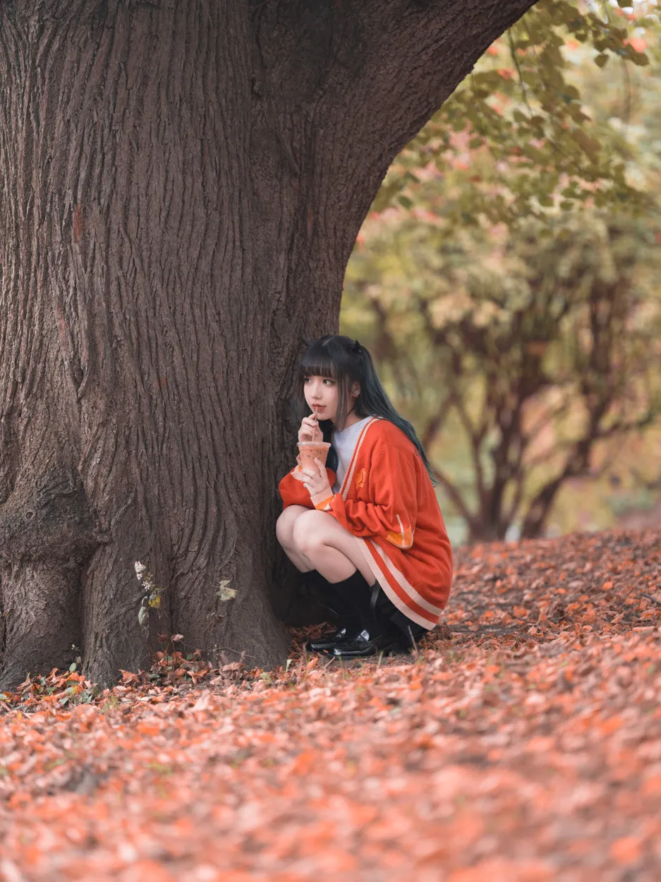 AUTUMN HARVEST - Knitted Cardigan Sweater