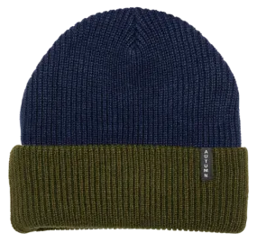 Autumn Headwear Select Blocked Beanie - Navy