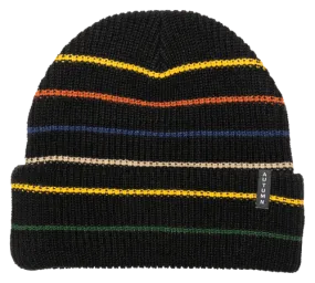 Autumn Headwear Select Stripe Beanie - Black