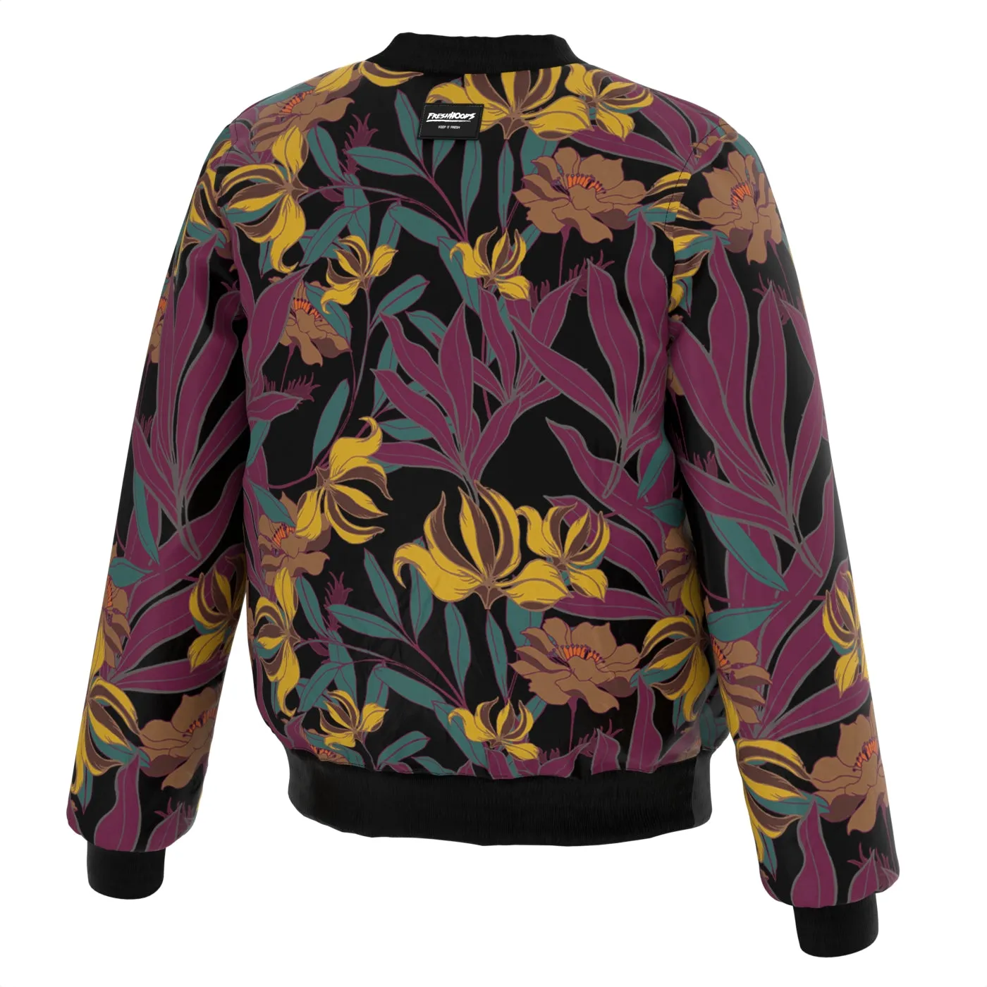 Autumn Jungle Bomber Jacket