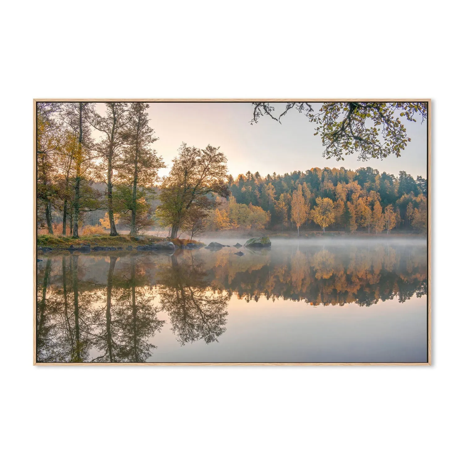 Autumn Lake , By Christian Lindsten