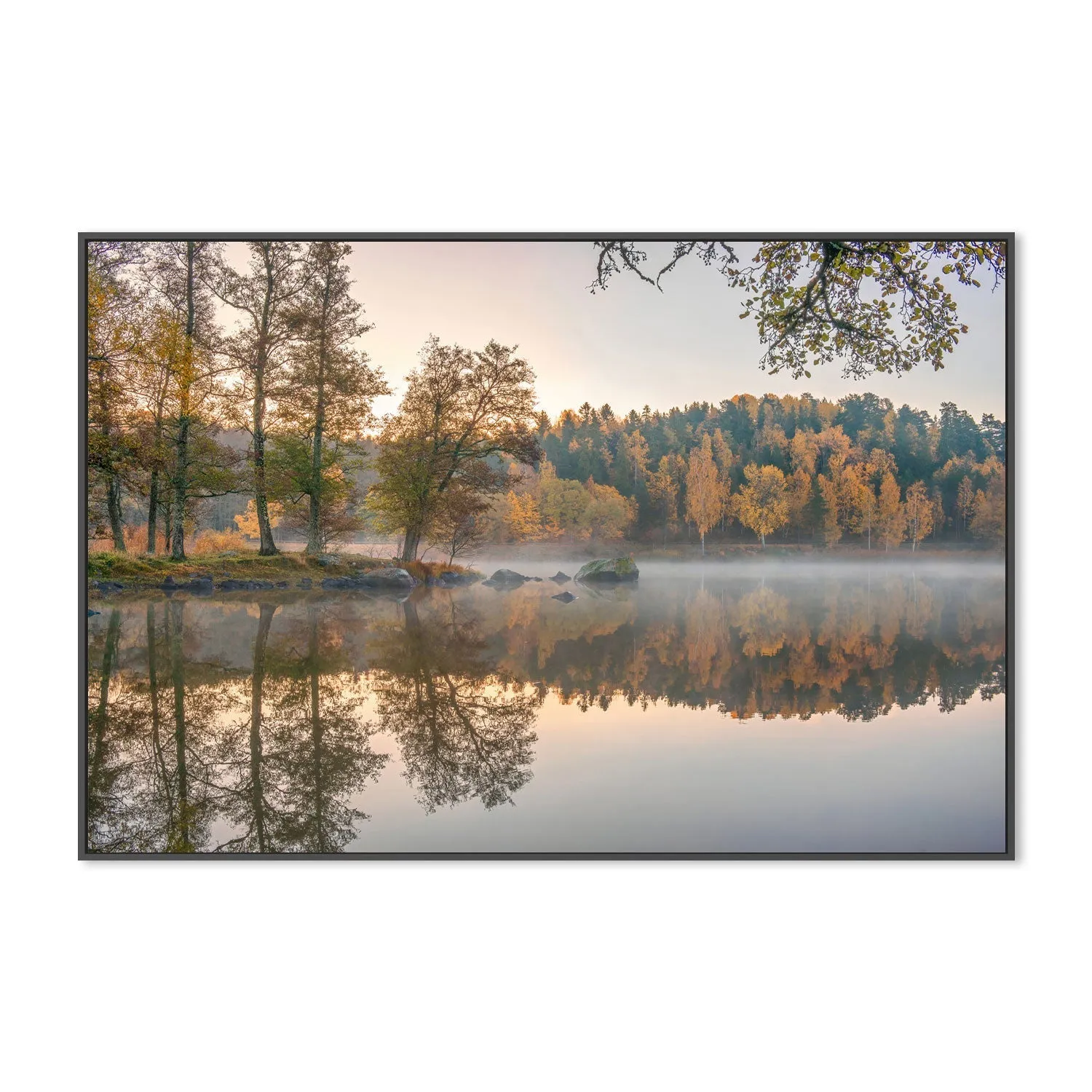 Autumn Lake , By Christian Lindsten