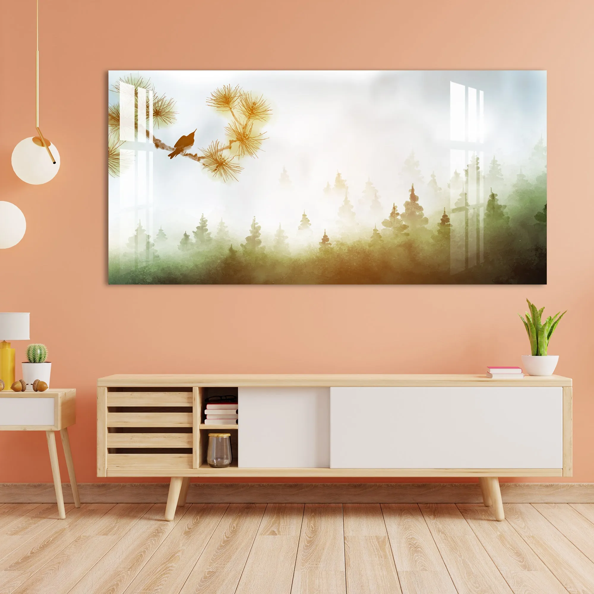 Autumn Morning Acrylic Wall Art