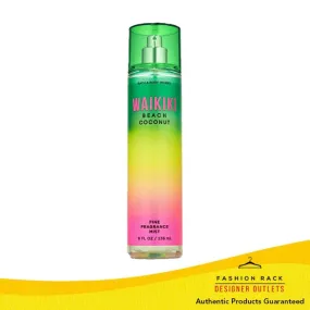 Bath & Body Works Waikiki Beach Coconut Fine Fragrance Mist 236Ml