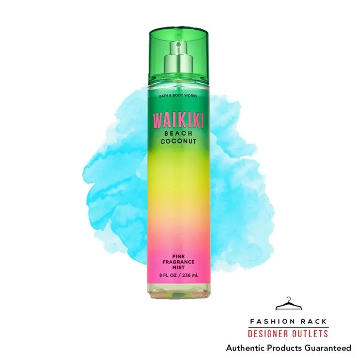 Bath & Body Works Waikiki Beach Coconut Fine Fragrance Mist 236Ml