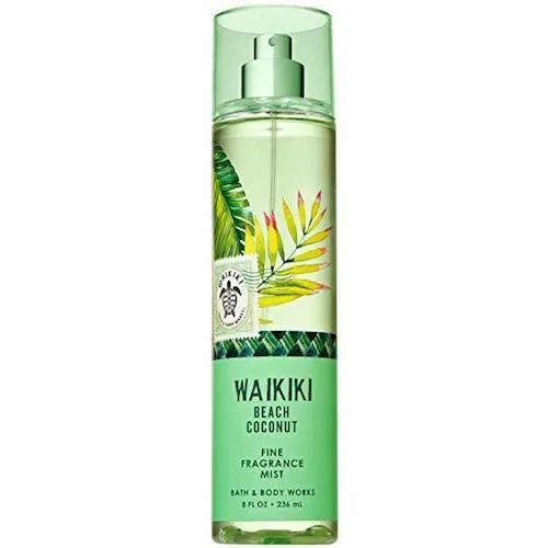 Bath and Body Works Waikiki Beach Coconut 236ml Fine Fragrance Mist for Women