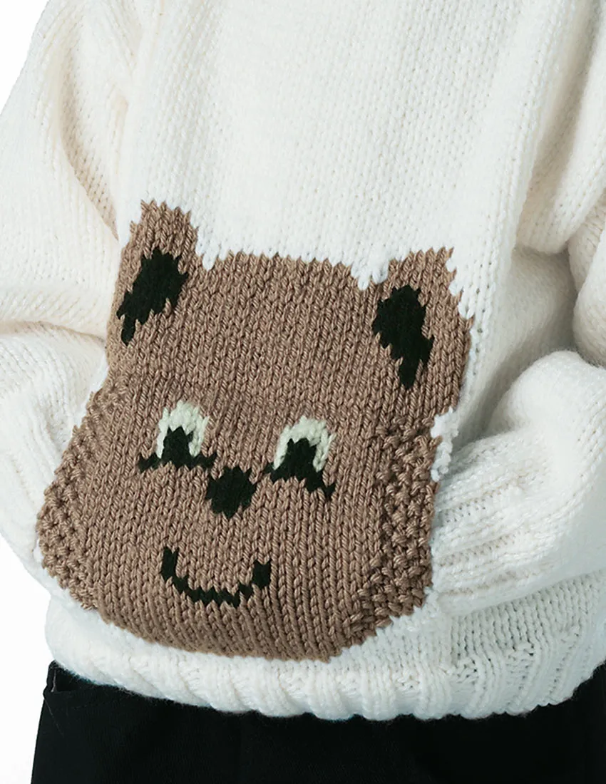 Bear Pocket Pullover Pattern