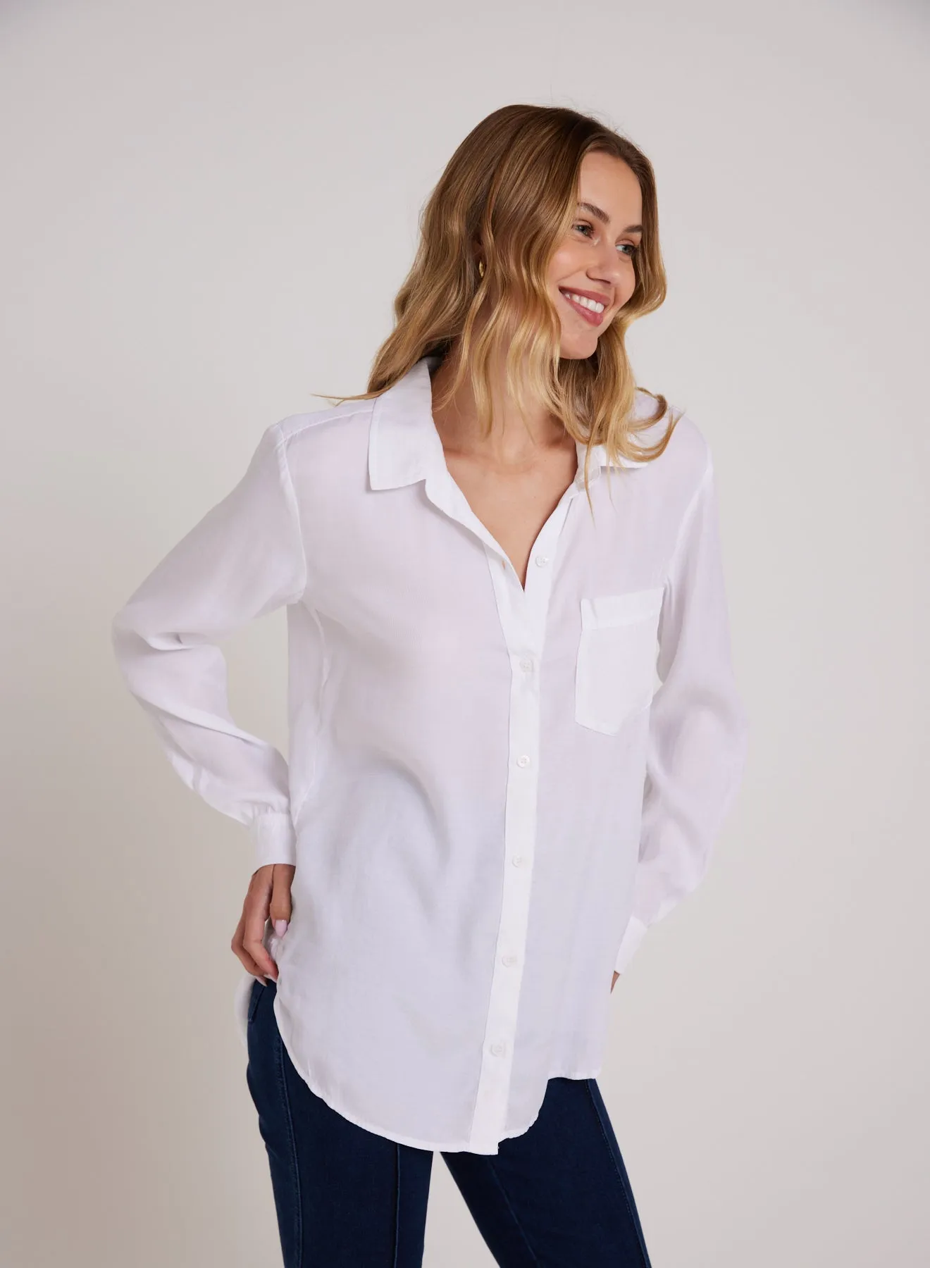 Boyfriend Shirt - White