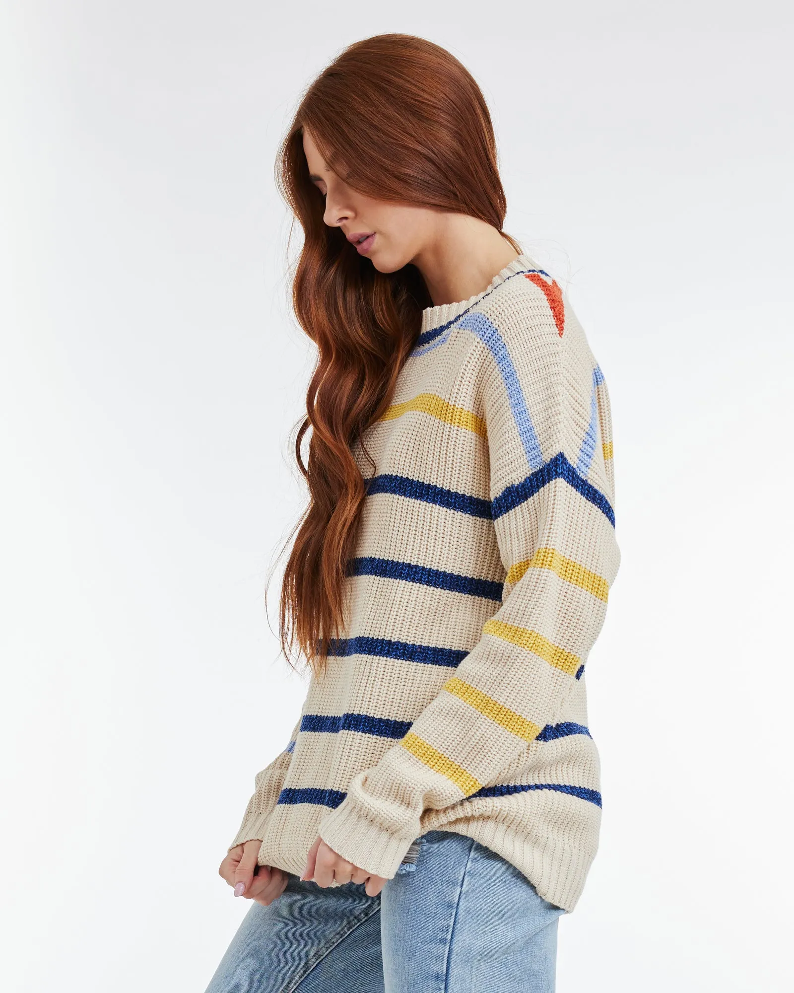 Bryce Striped Pullover Sweater