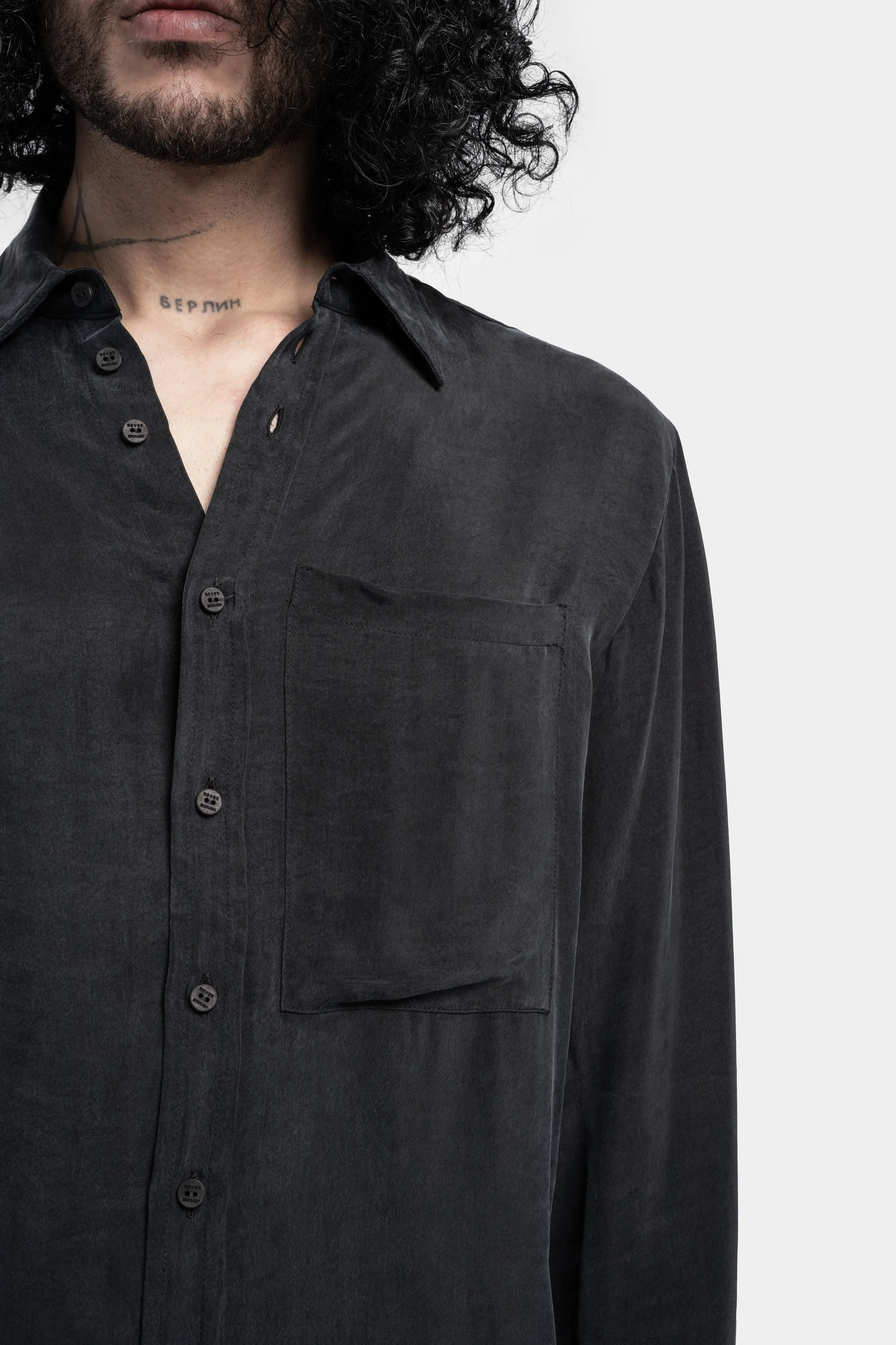 Button Up Cupro Shirt