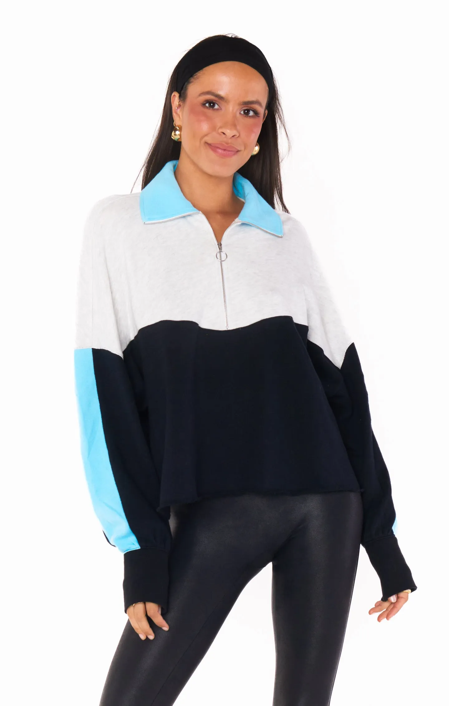 Cameron Pullover ~ Multi Colorblock