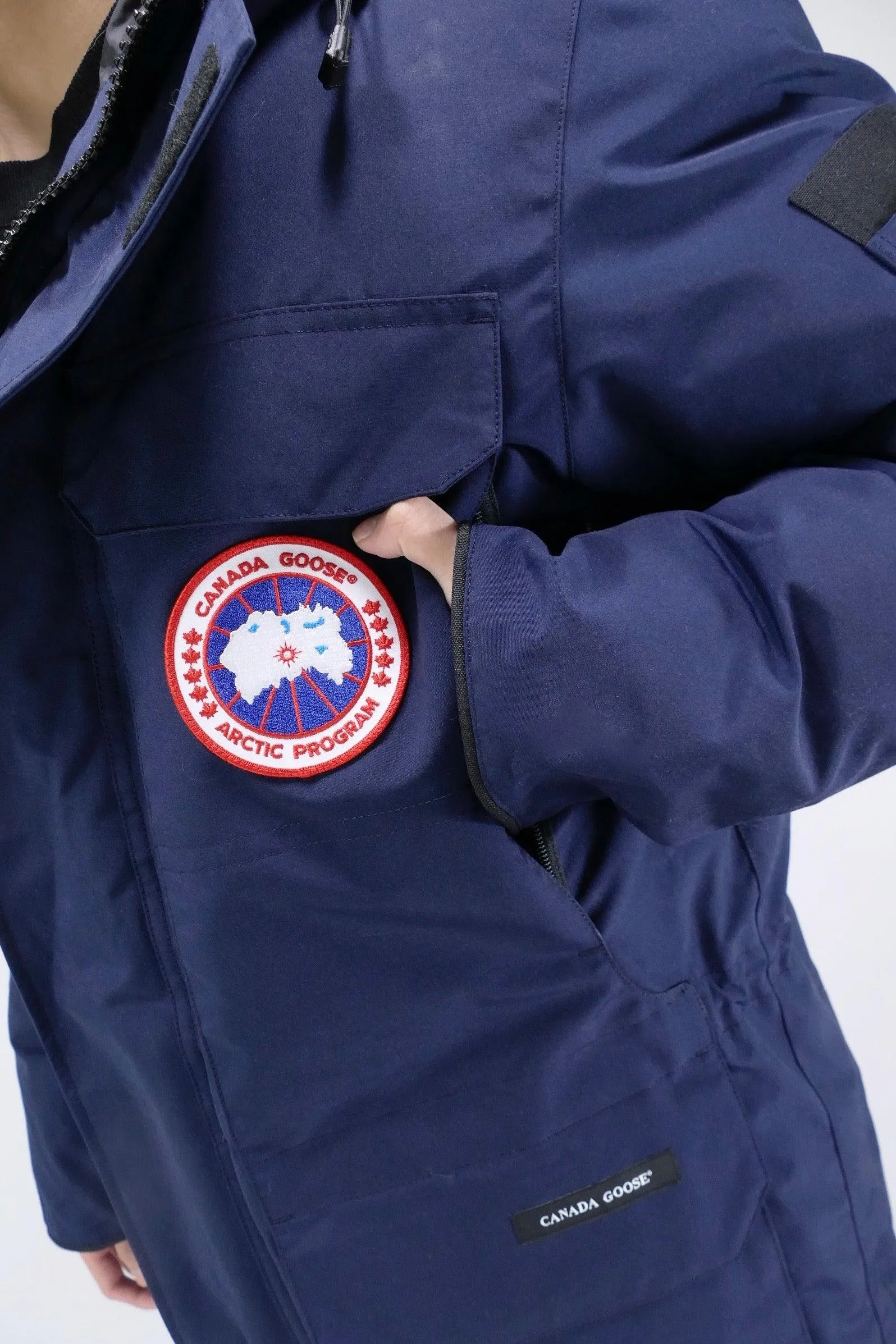 Canada Goose Mens Down *Parka Citadel - Atlantic Navy