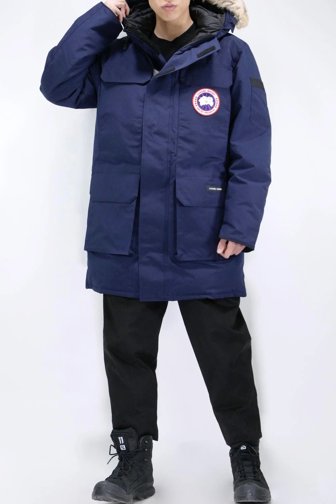 Canada Goose Mens Down *Parka Citadel - Atlantic Navy