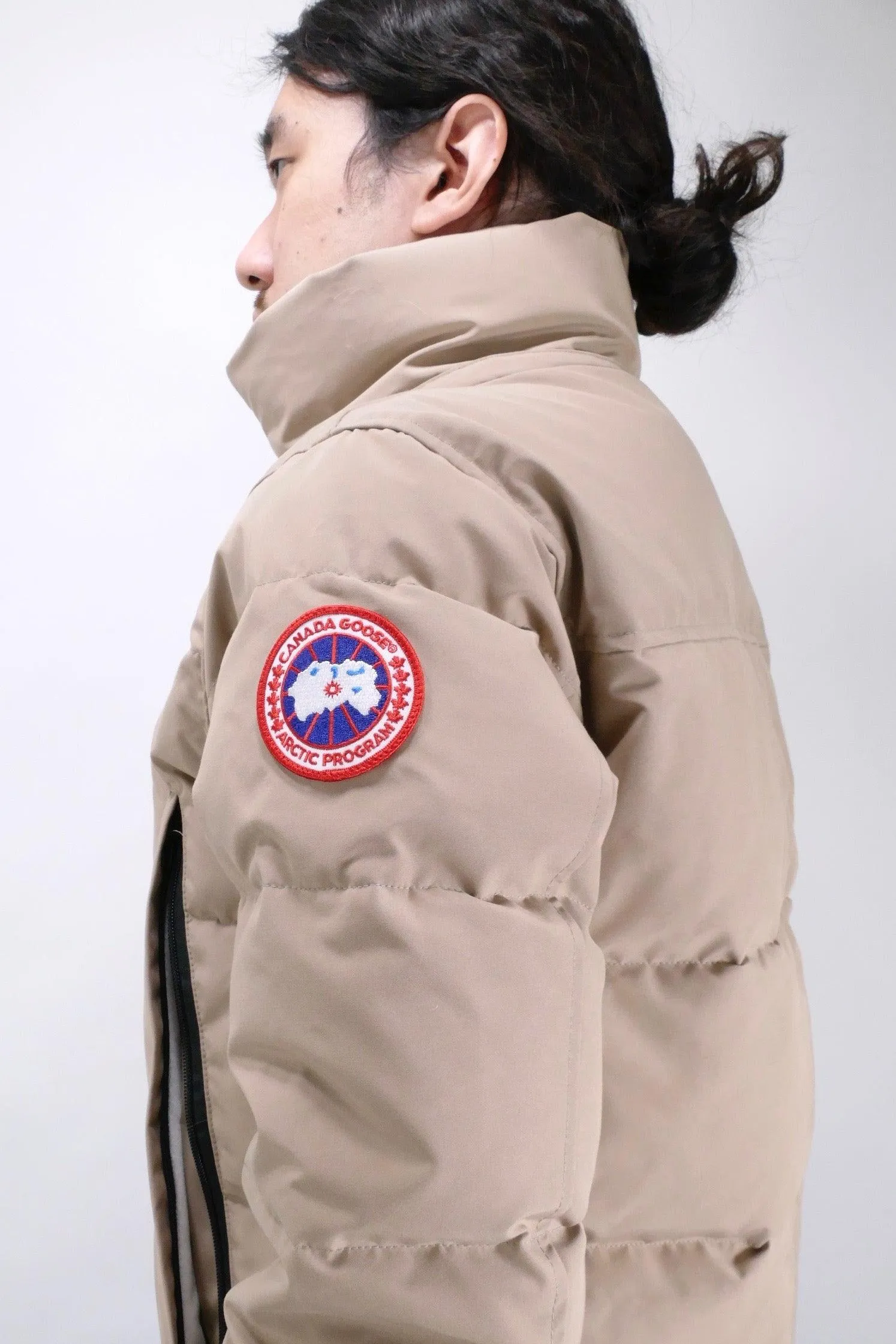 Canada Goose Mens Down *Parka Wyndham - Tan