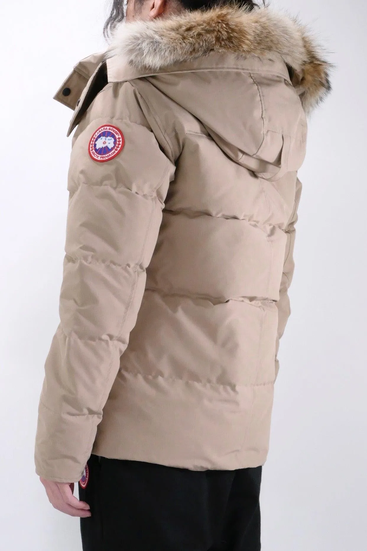 Canada Goose Mens Down *Parka Wyndham - Tan