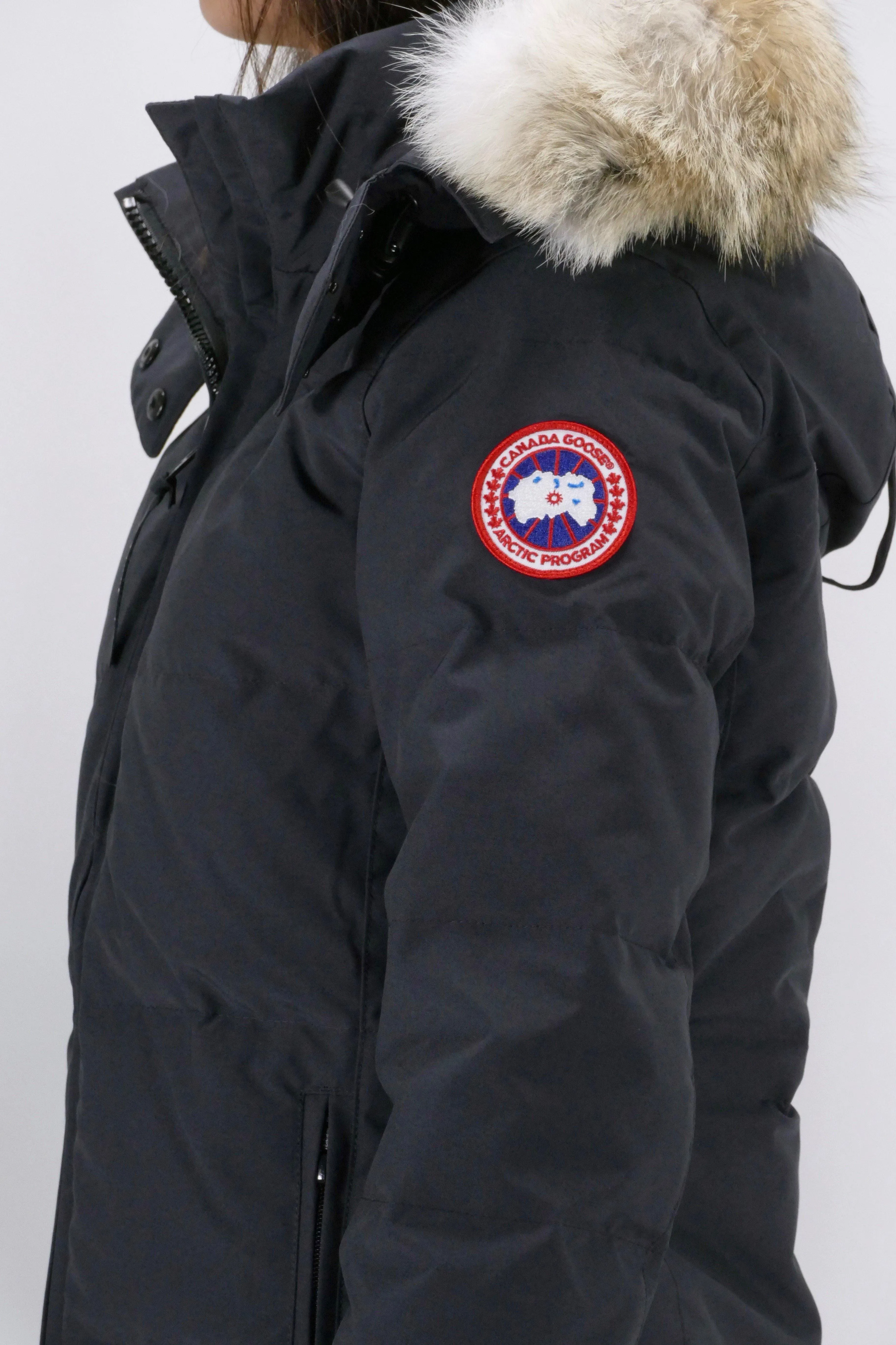 Canada Goose Womens Down *Parka Chelsea  - Navy