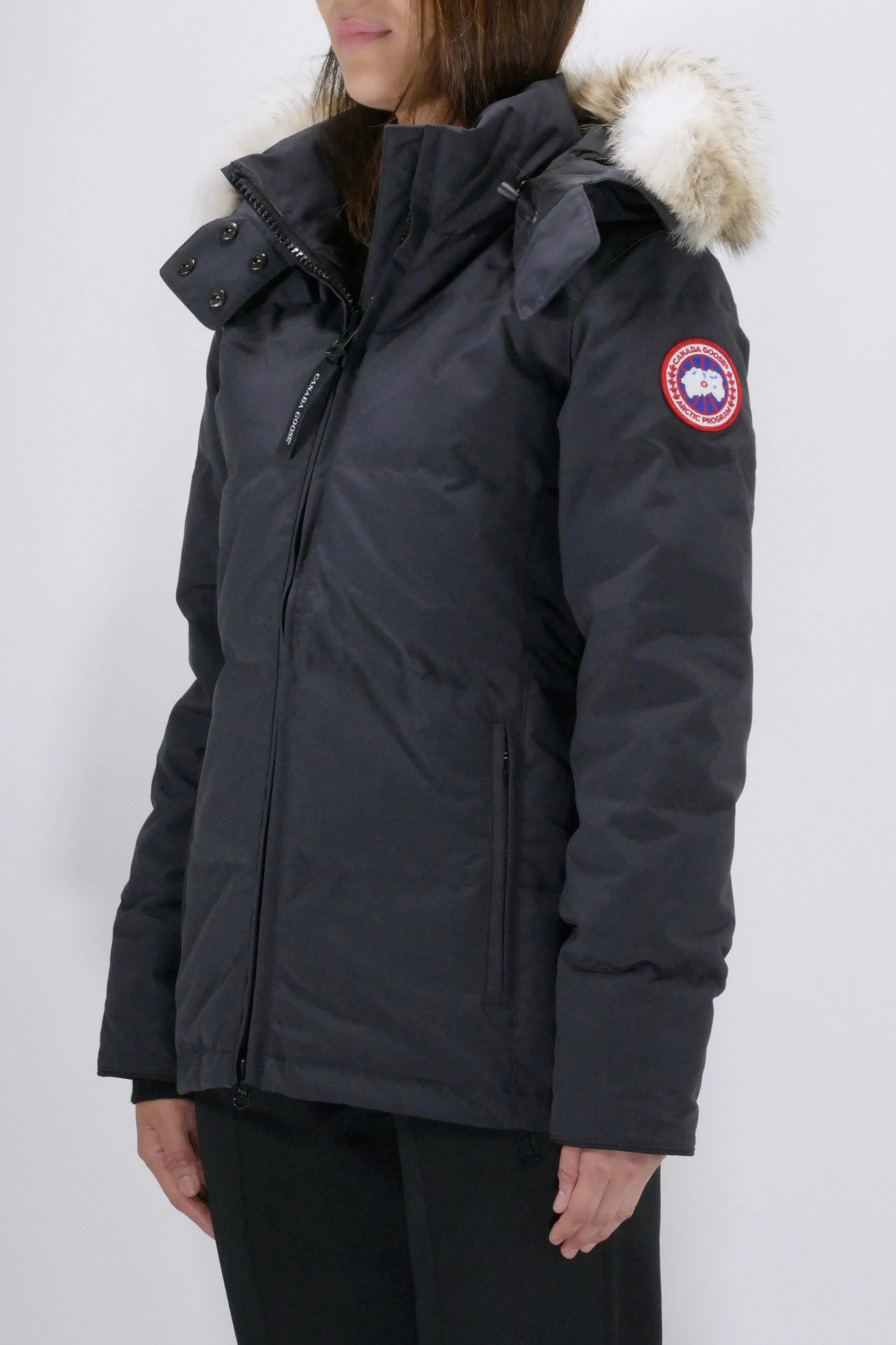 Canada Goose Womens Down *Parka Chelsea  - Navy