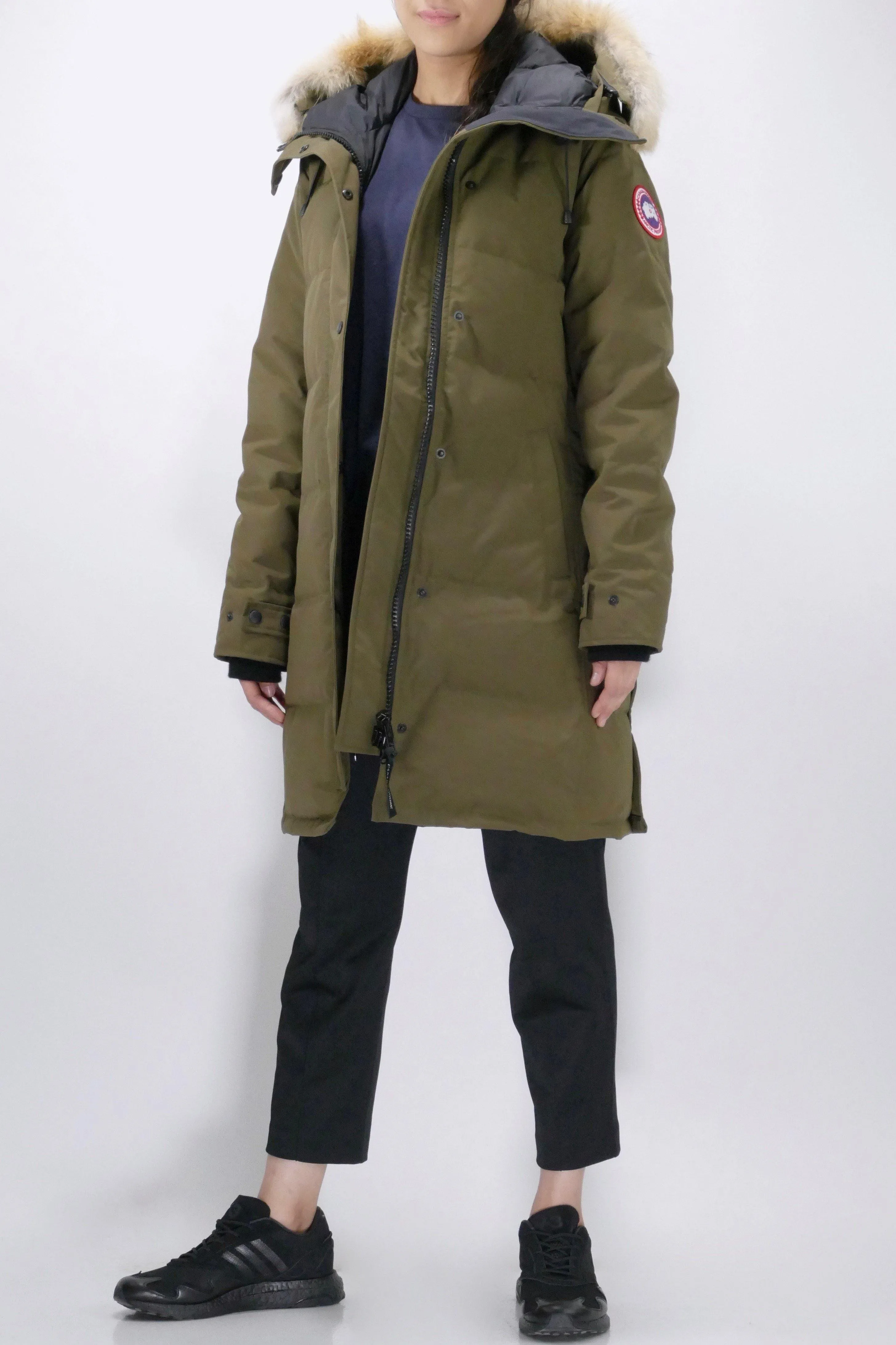 Canada Goose Womens Down *Parka Shelburne  - Military Green