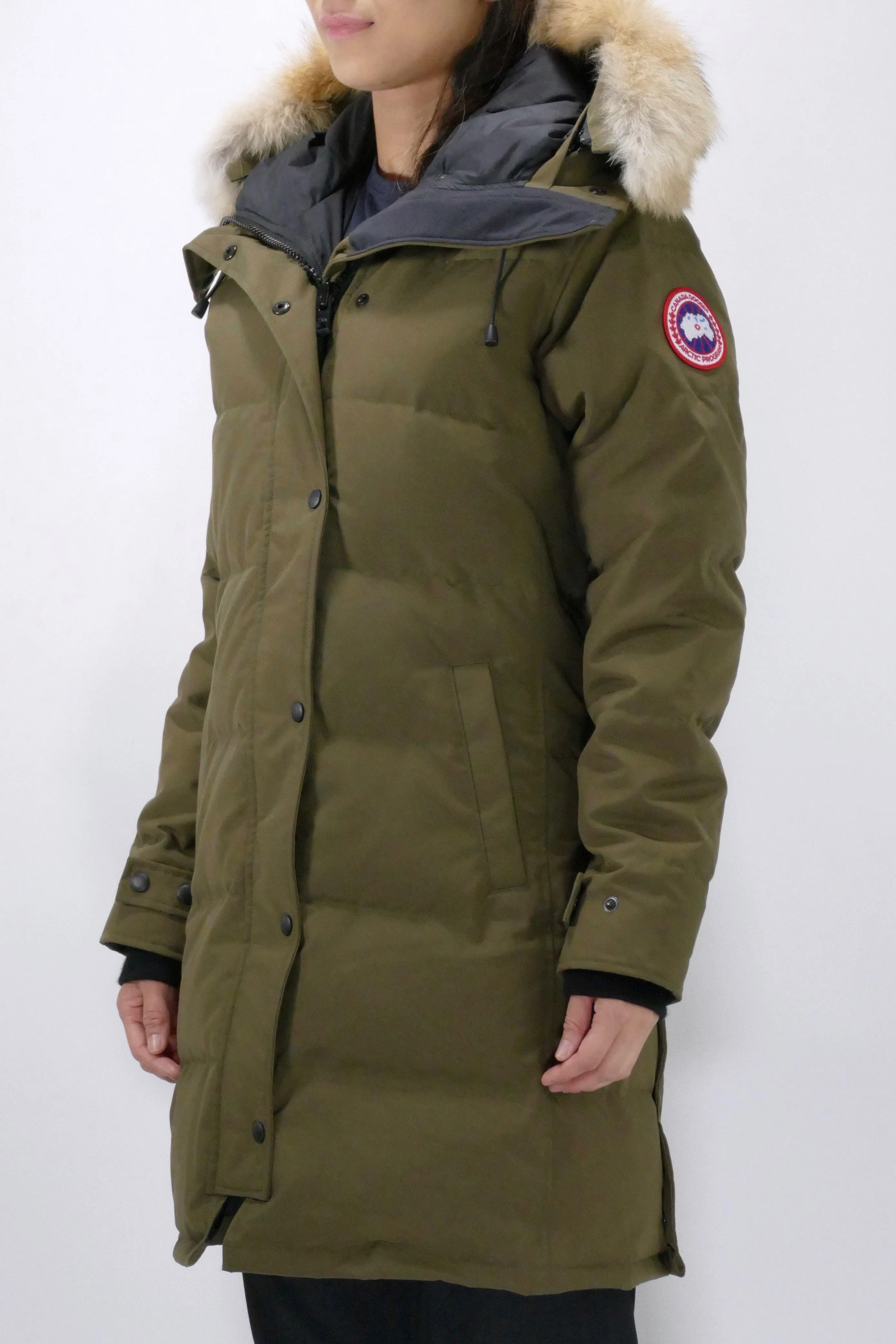 Canada Goose Womens Down *Parka Shelburne  - Military Green