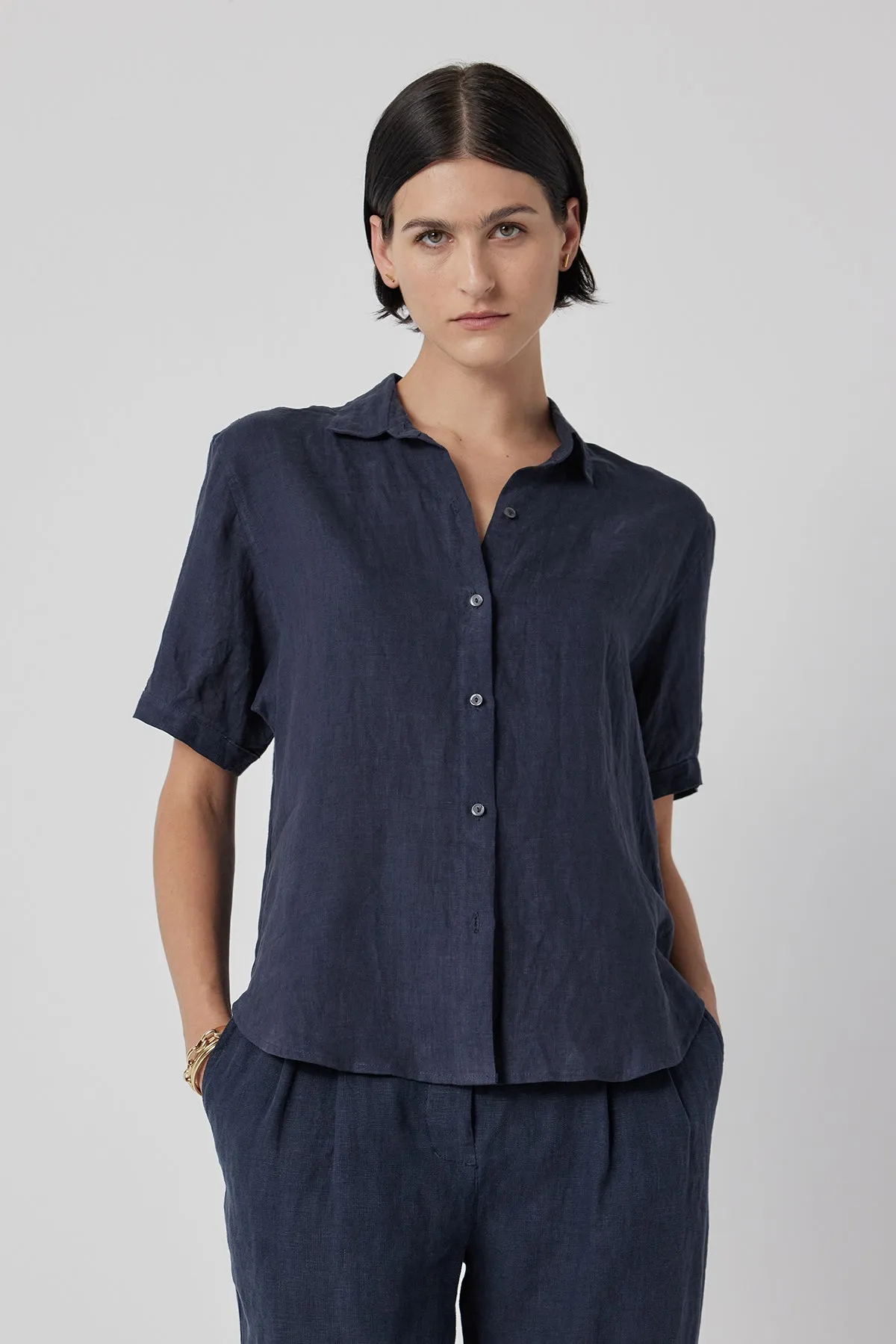 CLAREMONT LINEN SHIRT