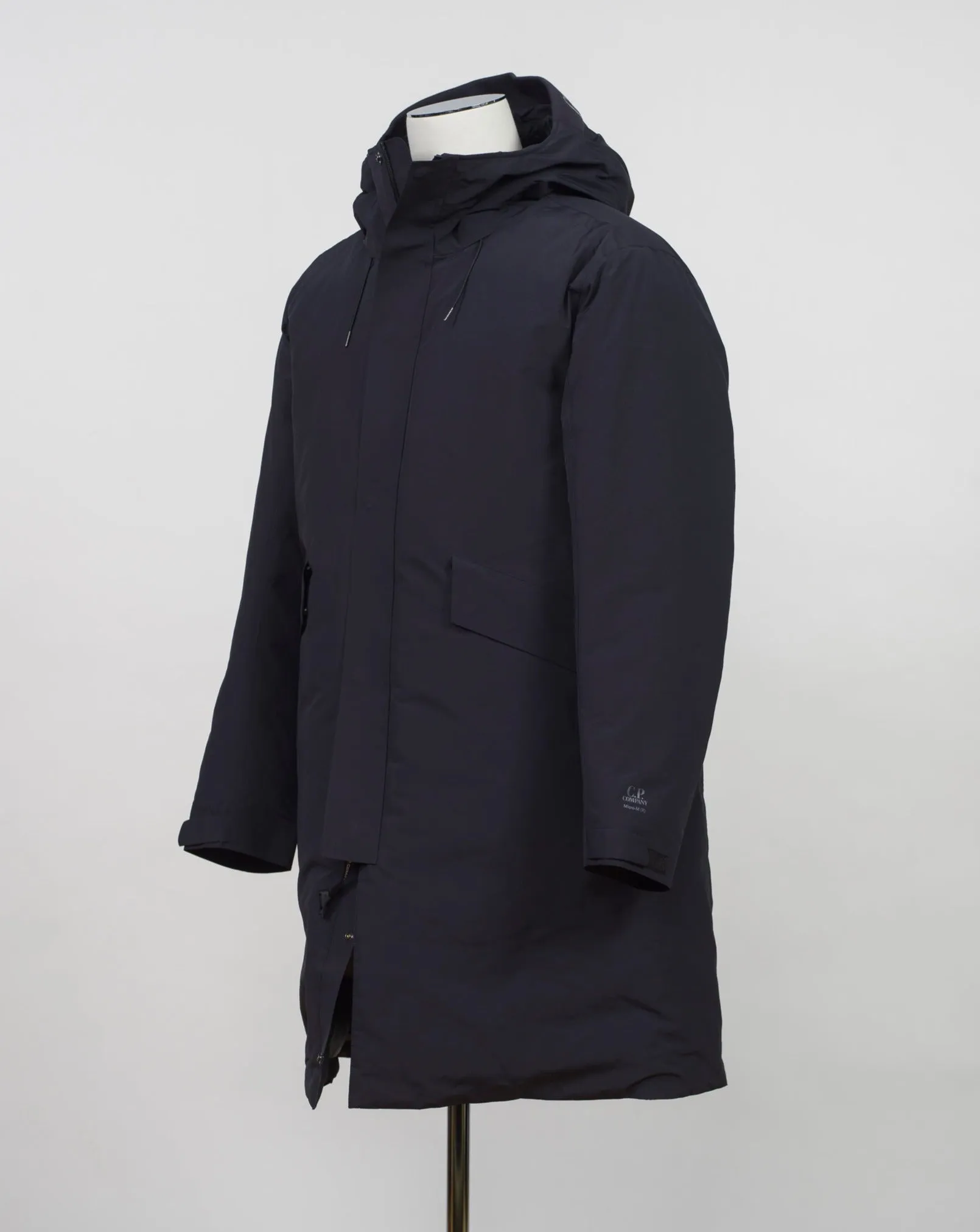 C.P.Company MICRO-M (R) Long Down Parka / Black