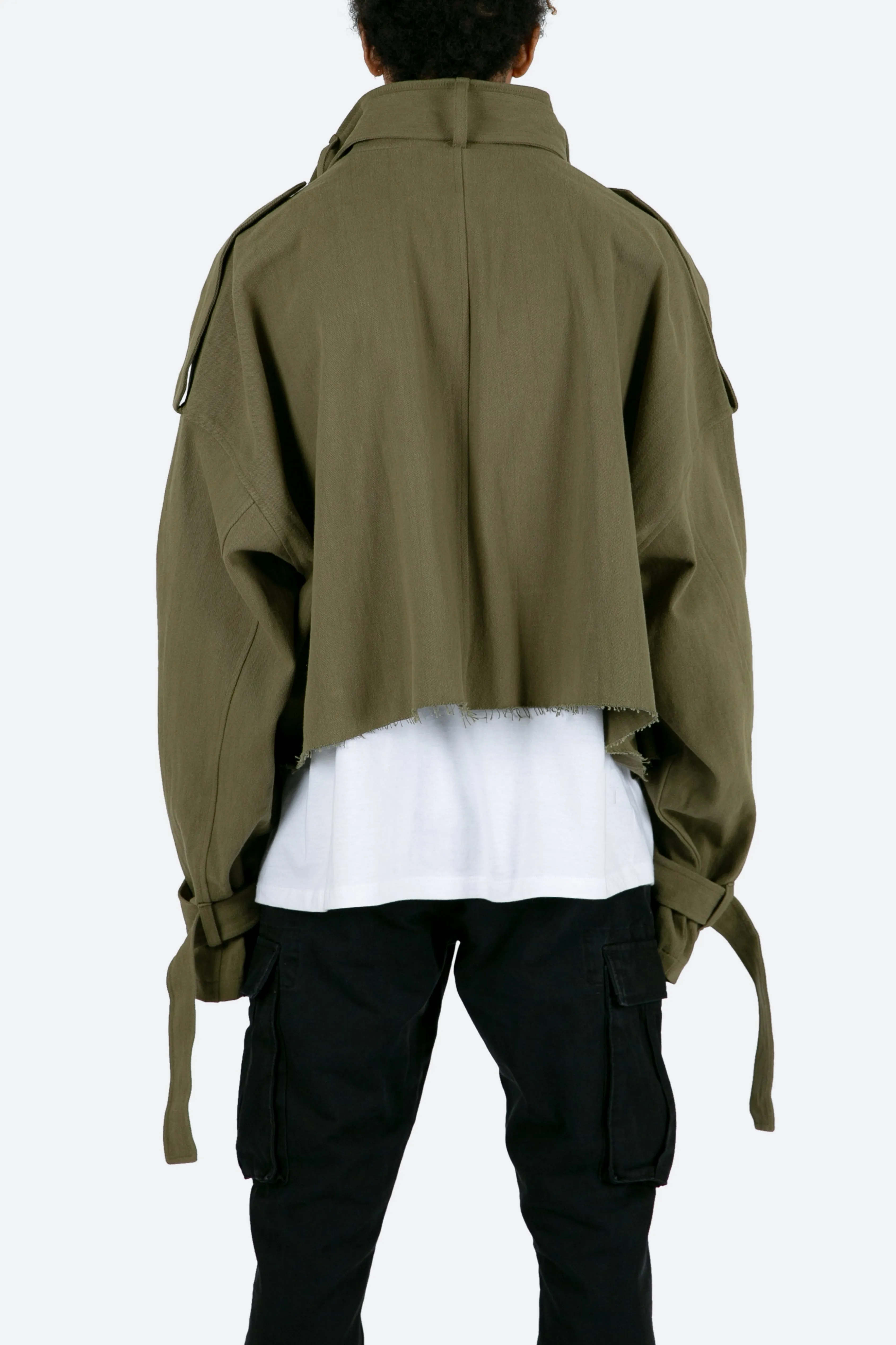 Cropped M65 Jacket - Olive