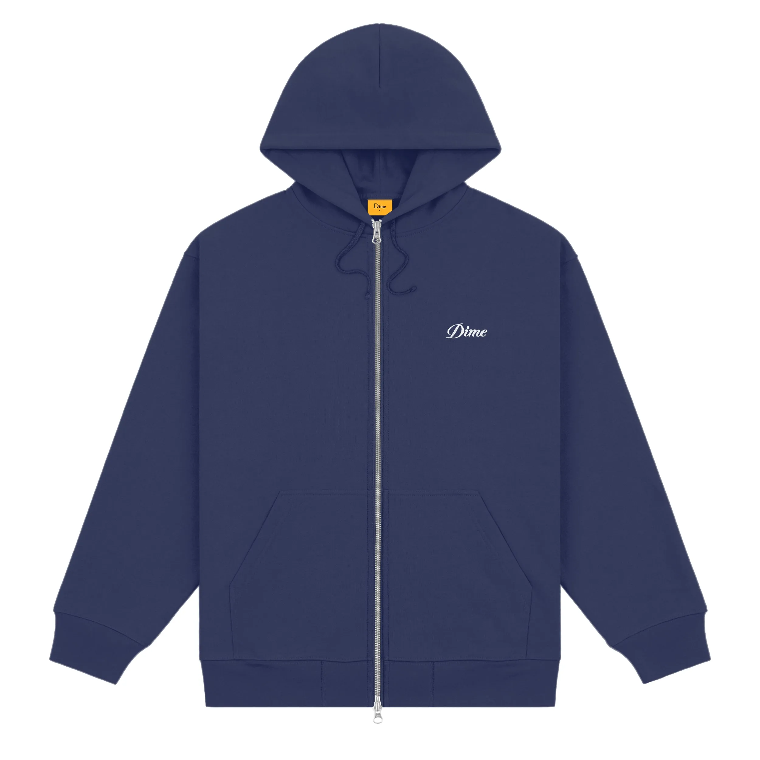 Cursive Zip Hoodie