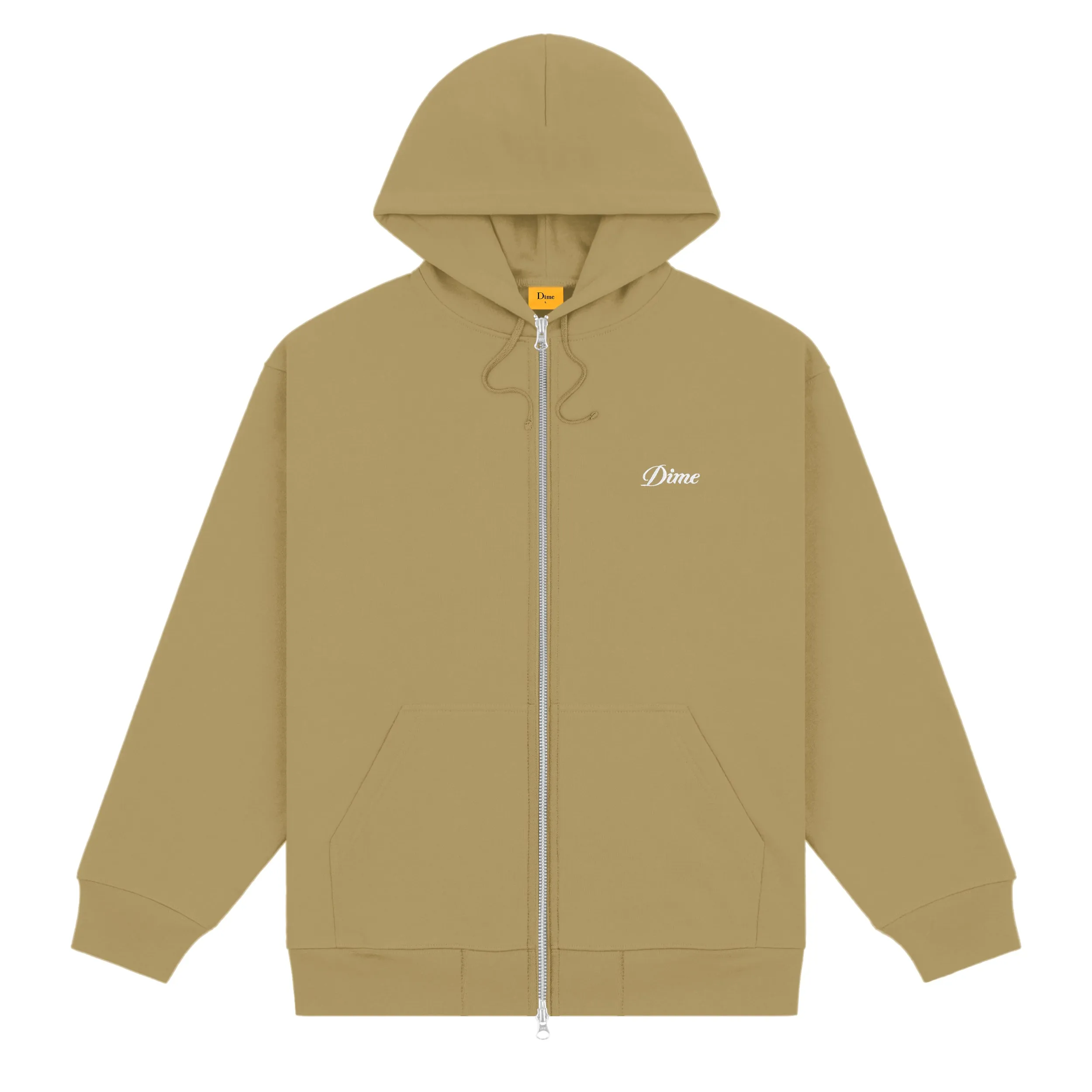 Cursive Zip Hoodie