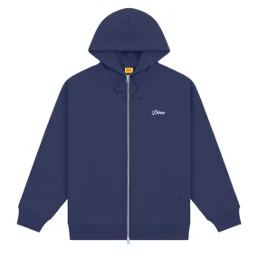 Cursive Zip Hoodie