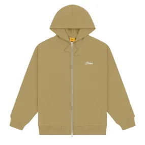 Cursive Zip Hoodie