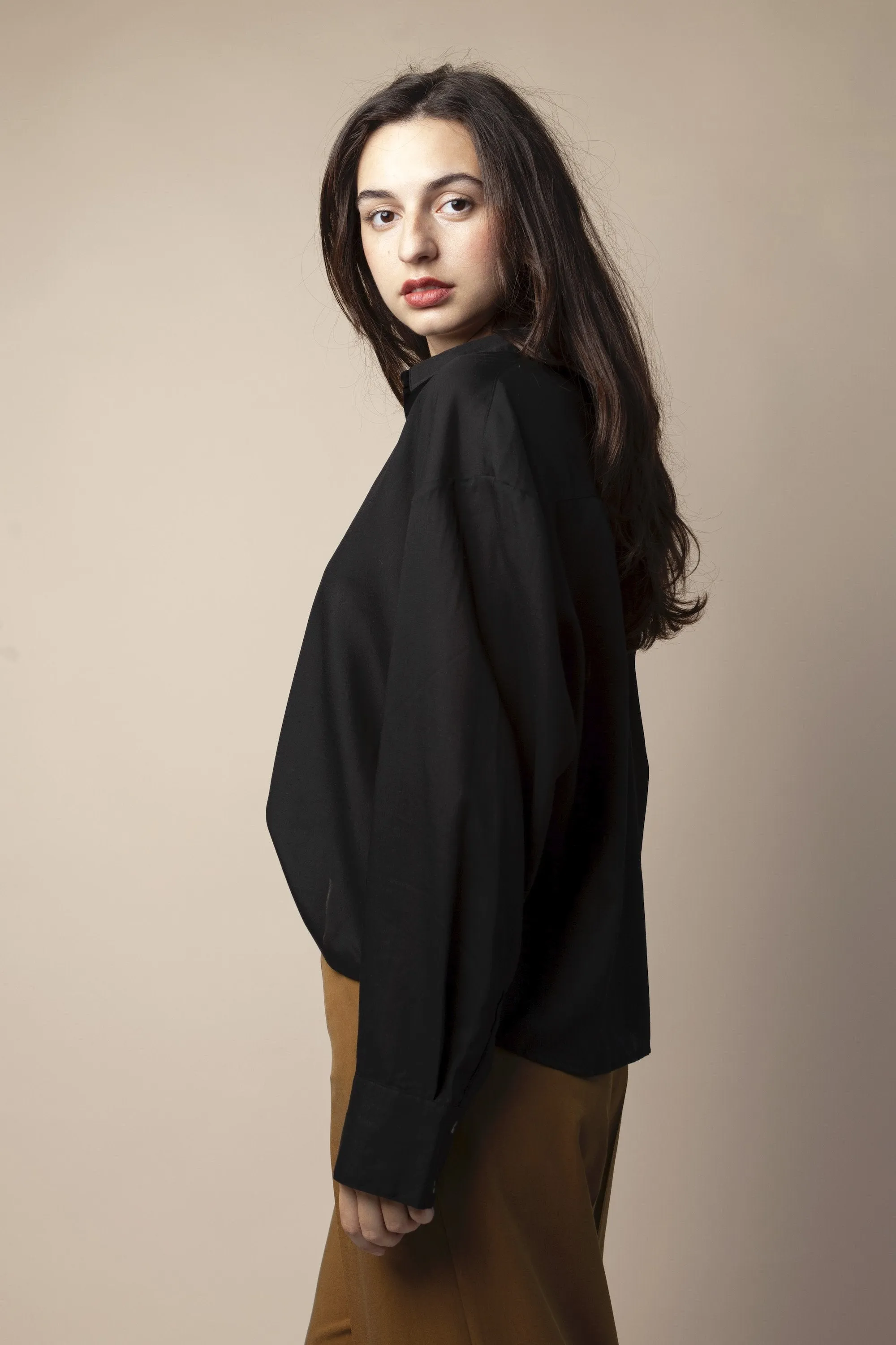 damla shirt black